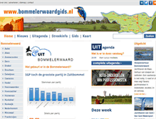 Tablet Screenshot of bommelerwaardgids.nl